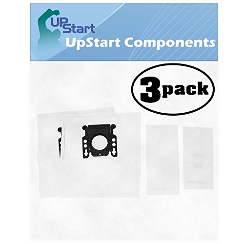 6 Replacement for Miele Swing H1 Quickstep Vacuum Bags with 6 Filters - Compatible with Miele Type K, Type K/K Cloth Vacuum Bags (3-Pack, 2 Bags Per Pack) - Also Replaces S194 Quickstep, S168, S163…