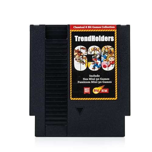 630 in 1 Classic Collection - NES Mini and Famicom Mini Games + 600 Classic NES Multicart Game Cartridge for 8 bit 72 pin