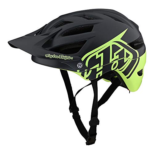 Troy Lee Designs A1 MIPS Helmet Classic Gray/Green, M/L