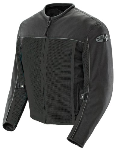 Joe Rocket Velocity Mesh Men's Street Motorcycle Jackets - Black/Black/X-Large