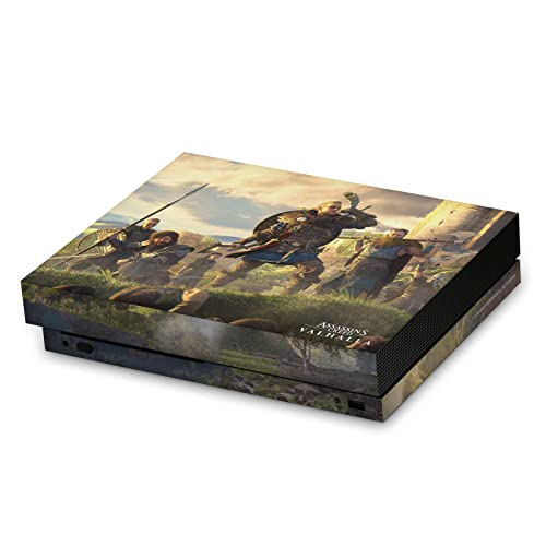 Head Case Designs Officially Licensed Assassin's Creed Female Eivor Raid Leader Valhalla Key Art Vinyl Sticker Gaming Skin Decal Cover Compatible with Xbox One X Console