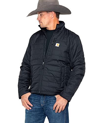 Carhartt mens Gilliam Jacket (Regular and Big & Tall Sizes) Outerwear, Black, Medium US