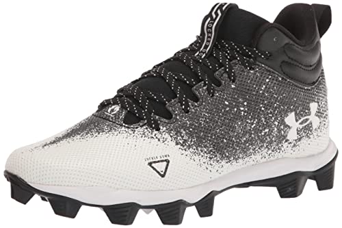Under Armour Men's Spotlight Fran 2.0 Football Shoe, Black (001)/Black, 12.5