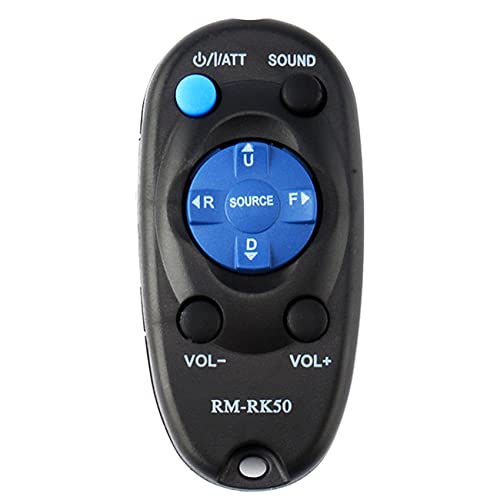 Replacement Remote RM-RK50 RMRK50 Compatible with JVC Car Stereo System KD-SX8350 KD-SX9350 KD-SX980 KD-SX990 KS-FX480 KS-FX480J KS-FX480R MKD-A525 GET0735-002A KD-G710 KD-SX-9350 KD-LX1000 KD-SX98Q