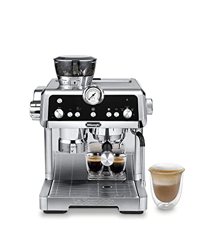 De'Longhi EC9355M La Specialista Prestigio Espresso Machine , 1.3L, Stainless Steel,Silver