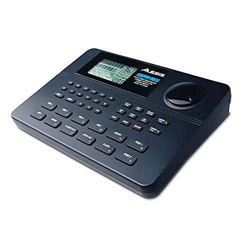 Alesis SR-16 - Studio-Grade Standalone Drum Machine With On-Board Sound Library, Performance Driven I/O and In-Built Effects, Black, 100 patterns