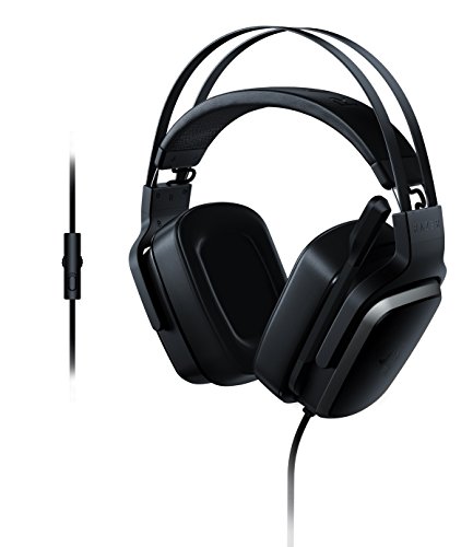 Razer Tiamat 2.2 v2 Gaming Headset: Dual Subwoofers - in-Line Audio Control - Rotatable Boom Mic - Works with PC - Classic Black, Black (RZ04-02080100-R3U1)
