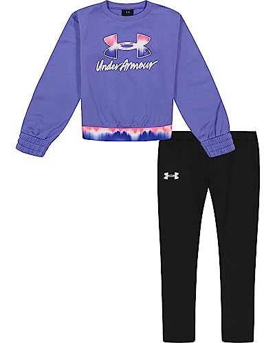 Under Armour UA MAKE WAVES BIG LOGO CREWNECK SET, Violet Storm Crewneck, 4