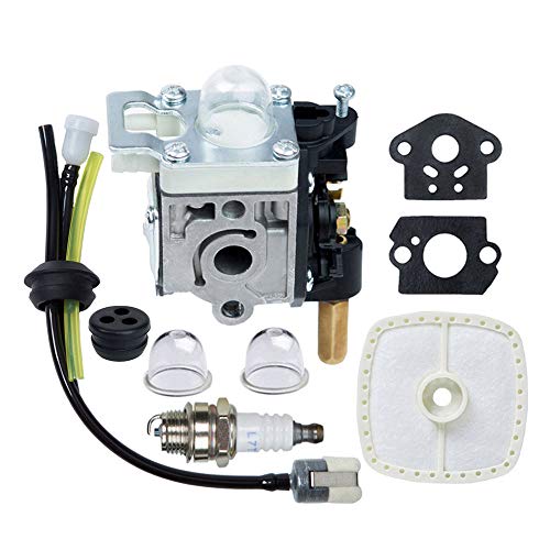HOODELL SRM-210 GT-200R Carburetor Kit for Echo SRM-230 HC-150 PE-200 PPF-210 PAS-230 Carb, with Primer Bulb Air Filter for String Hedge Trimmer Edger