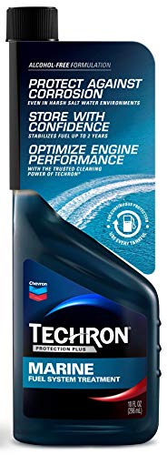 Chevron Techron Protection Plus Marine Fuel System Treatment, 10 oz, Pack of 1