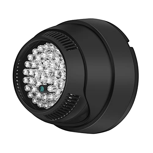 MASiKEN IR Illuminator Infrared Light for Meta Quest, Oculus Quest 2 IR Light Enhance Sensor Tracking Hand and Controllers Sensitivity in Dark, Anti No-Light Disturbance Increase Vision (Black)