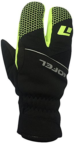 Nofel Lobster Glove, Black/Neon, Large