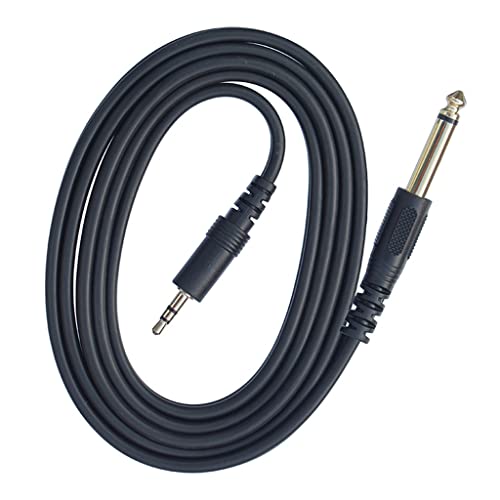 EYHLKM 1.5m 6.35mm /6.5mm Mono to 3.5 Mono Audio Cable for Amplifier Mixer Electric Guitar