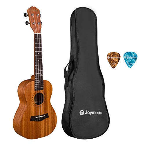 Joymusic 23' Concert Mahogany Ukulele Kit,Natural,Matt (UK-23S)