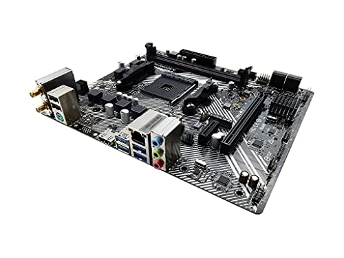 ASRock A320M/ac AMD Chipset A320 Socket AM4 DDR4 HDMI USB SATA 6Gb/s Micro ATX Desktop Motherboard 80-MXBCJ0-A1A01