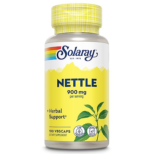 SOLARAY Nettle Leaves Supplement, 450 mg | 100 Count