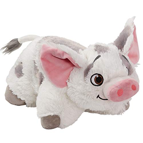 Pillow Pets Disney Moana Stuffed Animal Plush Pillow Pet 16', Pua , White