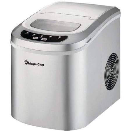 Magic Chef MCPMCIM22SVS Magic Chef MCIM22SV Ice Maker, 27-Pound