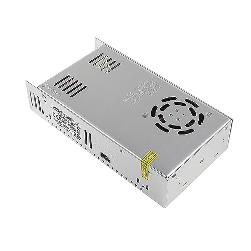 AEDIKO 12V DC Power Supply 30A Converter Adapter AC 96V-240V Universal Regulated Switching Power Supply 12V 360W LED Power Supply for 3D Printer, CCTV, LED Strip Lights,Computer