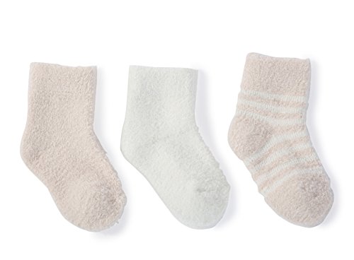 Barefoot Dreams BAMBOO CHIC LITE INFANT SOCK SET (Pink-Pearl)