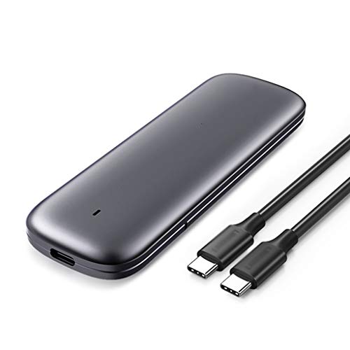 SJYDQ M2 SSD Case NVME Enclosure M.2 to USB Type C 3.1 SSD Adapter for NVME PCIE NGFF SATA M/B Key SSD Disk Box M.2 SSD Case