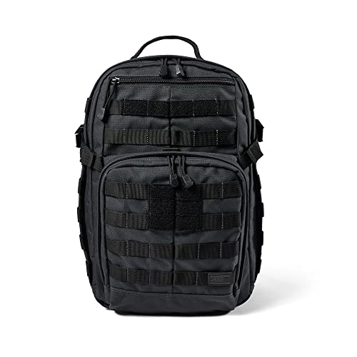 5.11 Tactical Backpack – Rush 12 2.0 – Military Molle Pack, CCW and Laptop Compartment, 24 Liter, Small, Style 56561, Double Tap