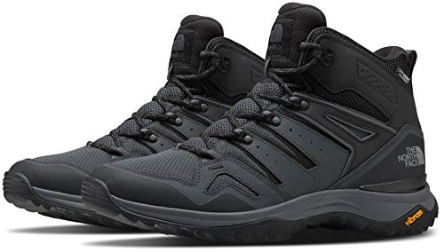 THE NORTH FACE Men's Hedgehog Fastpack II Mid WP, TNF Black/Dark Shadow Grey, 10 Medium