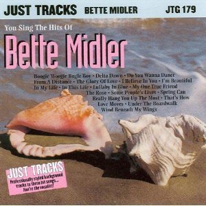 Karaoke Music CDG: Pocket Songs Just Tracks Karaoke CDG JTG179 - HITS OF BETTE MIDLER