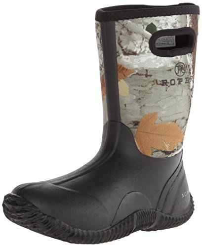 Roper Big Kids Barnyard Camo Boot, Multi, 7