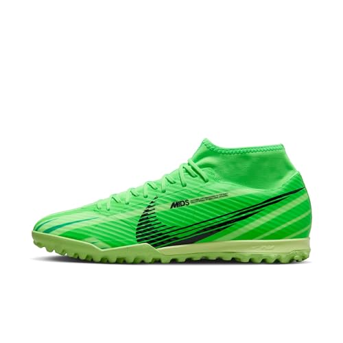 NIKE Men's Soccer Football Boots, Green Strike Black Stadium Green, 9