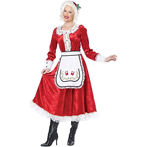 Classic Mrs. Claus Costume Large