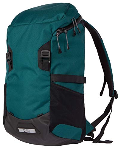 Two Wheel Gear Commuter Laptop Backpack - Water Resistant with 15in Padded Laptop Sleeve, for Travel, Work, Biking, Hiking, and Everyday Use, 26L Tofino Blue