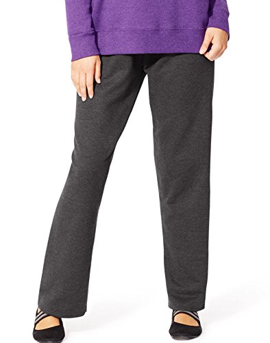 JUST MY SIZE womens Plus-size Ecosmart - Petite Length athletic sweatpants, Slate Heather, 3X US