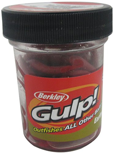 Berkley Gulp! Earthworm Red Wiggler, 1.1-Ounce