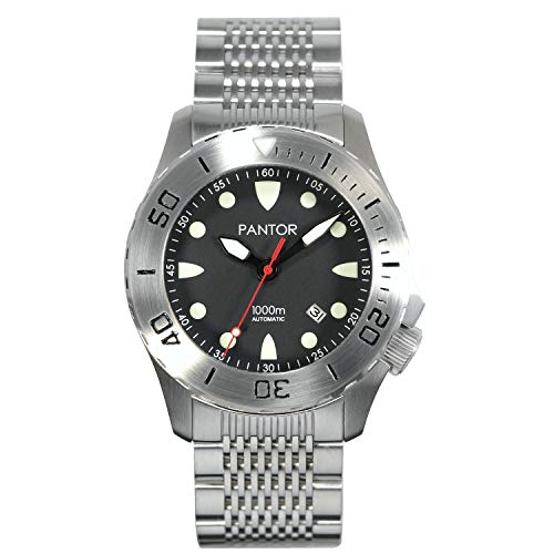 Pantor Seahorse Dive Watch,1000m Auotmatic Diver Watches,Big 45mm Watch Men (Seahorse002)