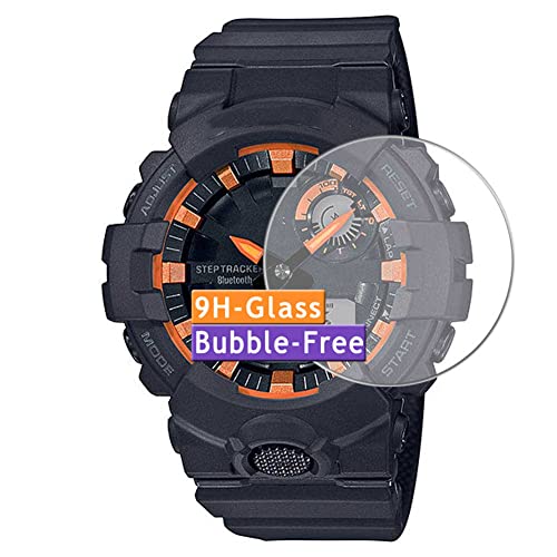 Vaxson 3-Pack Tempered Glass Screen Protector, compatible with CASIO G-SHOCK Fire Package 20 GBA-800SF-1AJR 9H Protective Guard Film Protectors