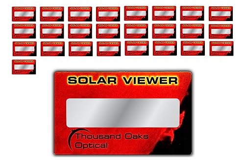 Solar Eclipse Viewers (Pack of 25) CE & ISO Certified