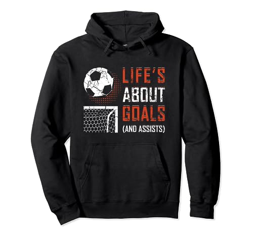 Funny Soccer Lover Girl Boy Teen Soccer Player Fans Coaches Pullover Hoodie