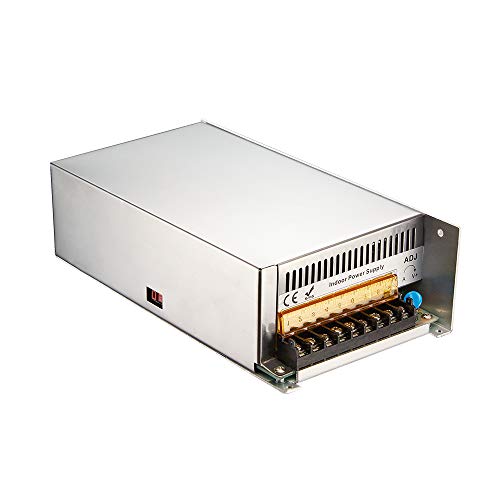 48V 16.67A 800W LED Switch Power Supply Driver AC 115-230V to DC 48V Transformer for LED Strip CCTV Security System,Camera,3D Printer,Computer Project,Motor