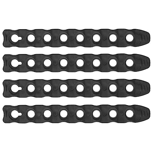 Bike Rack Strap, Bike Wheel Stabilizer Straps, Replacement Rubber Straps Accessory Strap Kit, Adjustable, Bicycle Wheel Stabilizer Straps 4 Pack Compatible with Thule 534