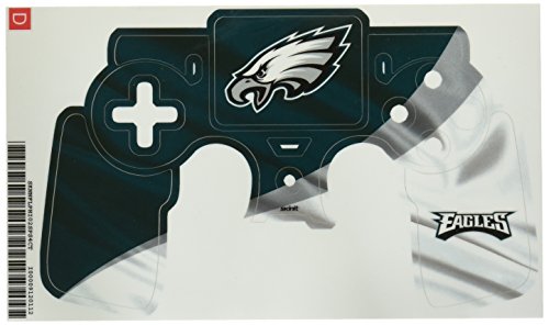 Skinit Decal Gaming Skin Compatible with PS4 Controller - Officially Licensed NFL Philadelphia Eagles Design