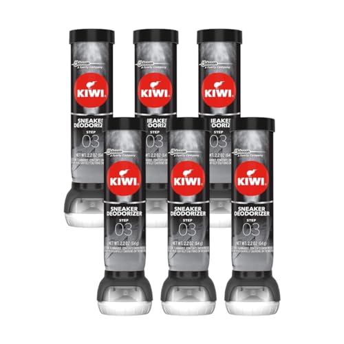KIWI Sneaker Deodorizer Shoe Odor Spray - Controls odor all day, 2.2 OZ (Pack - 1)