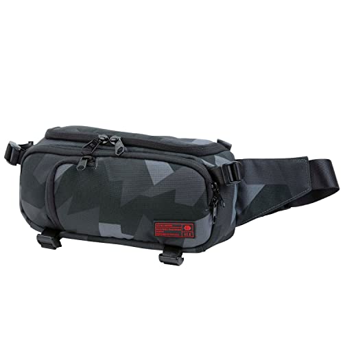 HEX Ranger Camera Mini Sling, Lightweight Water Resistant Mirrorless Camera Sling with YKK Zippers, Interior Dividers, Adjustable Load Straps & More, Glacier Camo