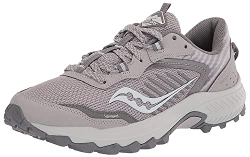 Saucony Women's Excursion TR15 Trail Running Shoe, SmokeFog, 8 W