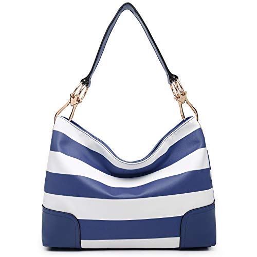 Dasein Hobo Purses for Women Soft PU Leather Handbags Slouchy Hobo Bags Shoulder Bag Top Handle Tote