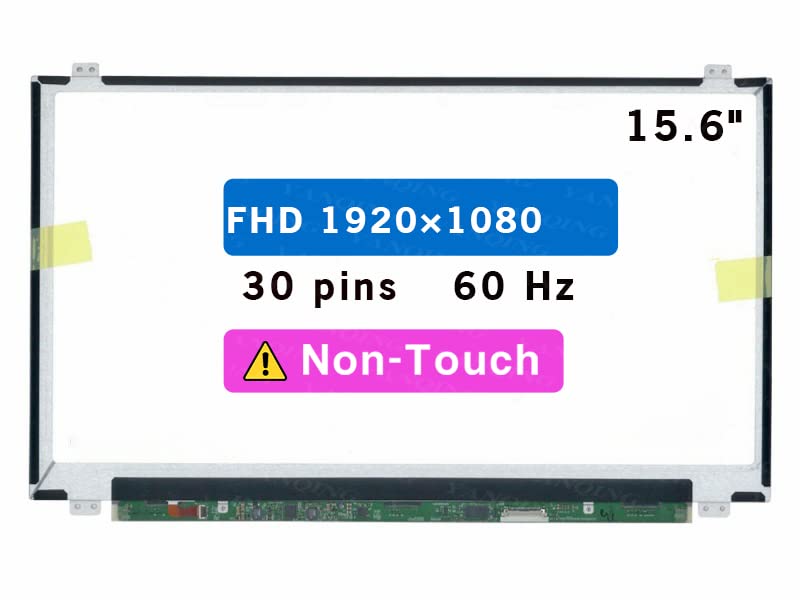 15.6' Screen Replacement for MSI Leopard GP62 PRO-042 LCD Display Panel 30 pin 60 Hz (FHD 1920 * 1080 Non-Touch)