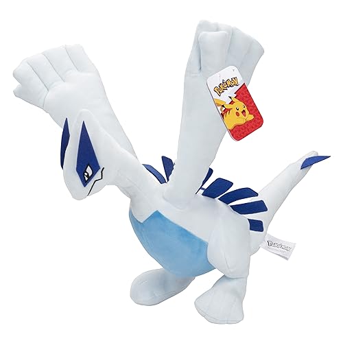 Pokémon 12' Large Lugia Plush - Officially Licensed - Quality & Soft Stuffed Animal Toy - Diamond & Pearl - Great Gift for Kids, Boys & Girls & Fans of Pokemon