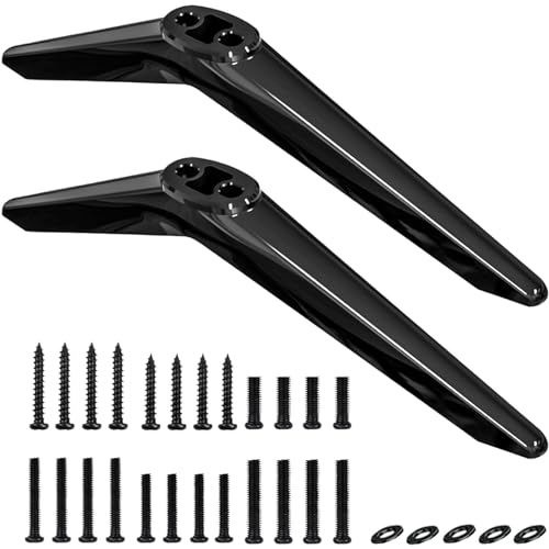 Base Stand for TCL Smart Tv - Legs for TCL Roku TV 28in 32in 40in 43in 49in 50in 55in 60in 65in 32S305 32S301 32S303 40S355 40S325 43S425 43S431 50S431 50S435 55S425 65S433 65S555 with Screws