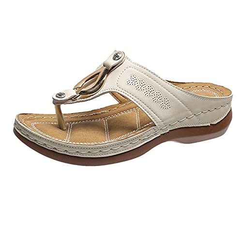 Prime Pants For Lightning Deals Of Today Prime Walking Sandals Women Arch Support Sandals Women Platform Sandals With Heels For Women Ladies Platform Sandals Women Shoes Dressy Beige 10
