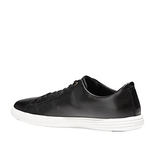 Cole Haan Men's Grand Crosscourt II Sneaker, Black Lthr/White, 10